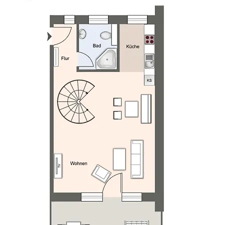 아파트 Haus Haus Hamme - 1 Böhl